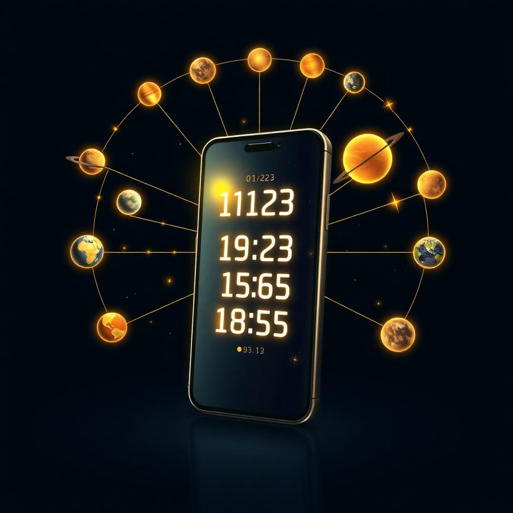 Mobile Numerology illustration