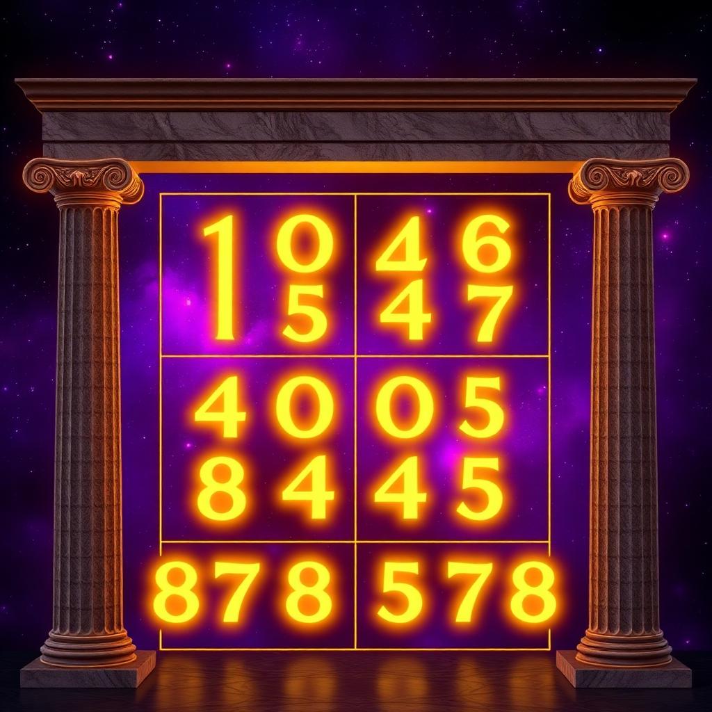 Pythagoras Numerology illustration